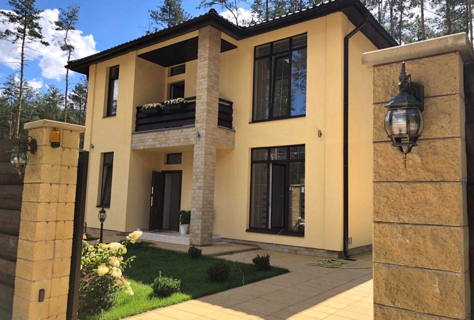 Дом из газобетона площадью 161 кв.м.